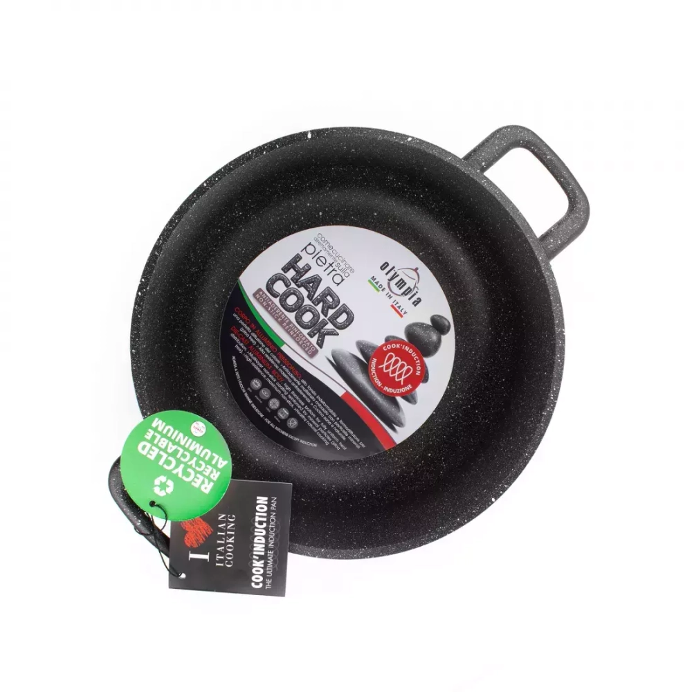 Кастрюля 24см Olympia Hard Cook Fix Induction
