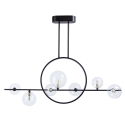 Светильник подвесной Arte Lamp Saturn A7791SP-59BK