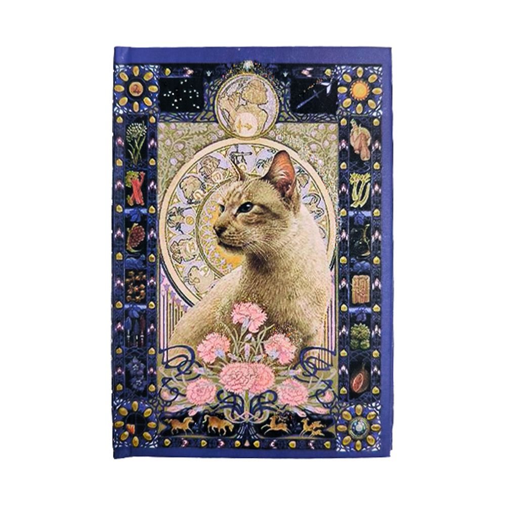 Книжка записная ''Кошечки'' вырубка, 9х13см, 112стр. / JO 913-NC