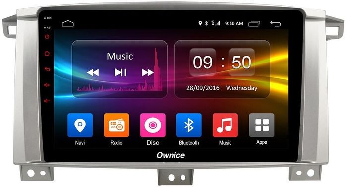 Магнитола для Toyota Land Cruiser 105 1998-2007 - Kuberg OL-9681 QLed, Android 12, Быстрая, CarPlay, 4G SIM-слот