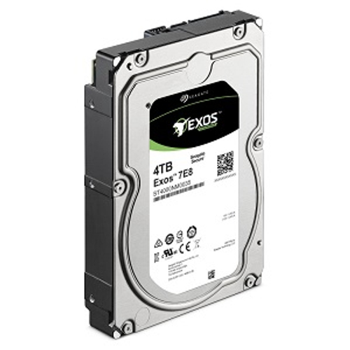 Жесткий диск HDD 4.0Tb Seagate, SATA-III, 256Mb, 7200rpm Exos 7E8 (ST4000NM000A)