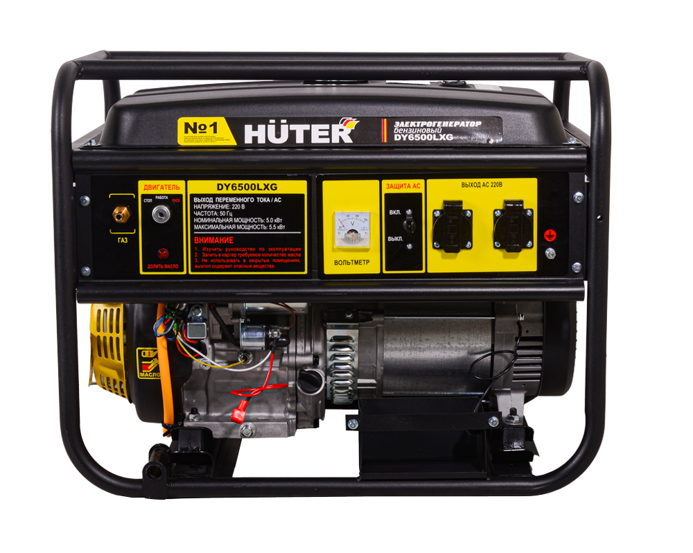 Газовый генератор Huter DY6500LXG