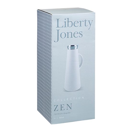 Термокувшин zen, 1 л, белый