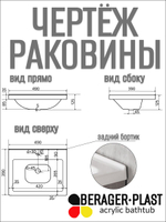 Тумба с раковиной лофт 500+