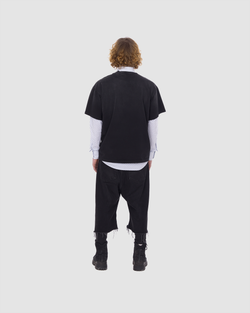 i.h.f. soft washed black t-shirt