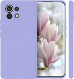 Мягкий Soft Touch чехол из силикона для XIAOMI MI 11 с бархатной подкладкой