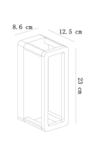 Уличный настенный светодиодный светильник Arte Lamp HASSALEH A3374AL-1BK