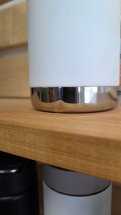 Термокружка Klean Kanteen Camp Mug 12oz (355 мл) White (вмятина на донышке)