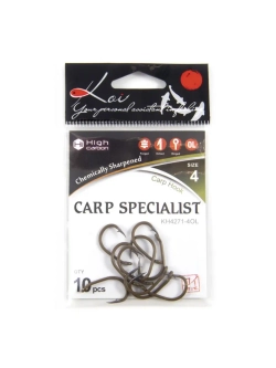 Крючок KOI "CARP SPECIALIST ", размер 4