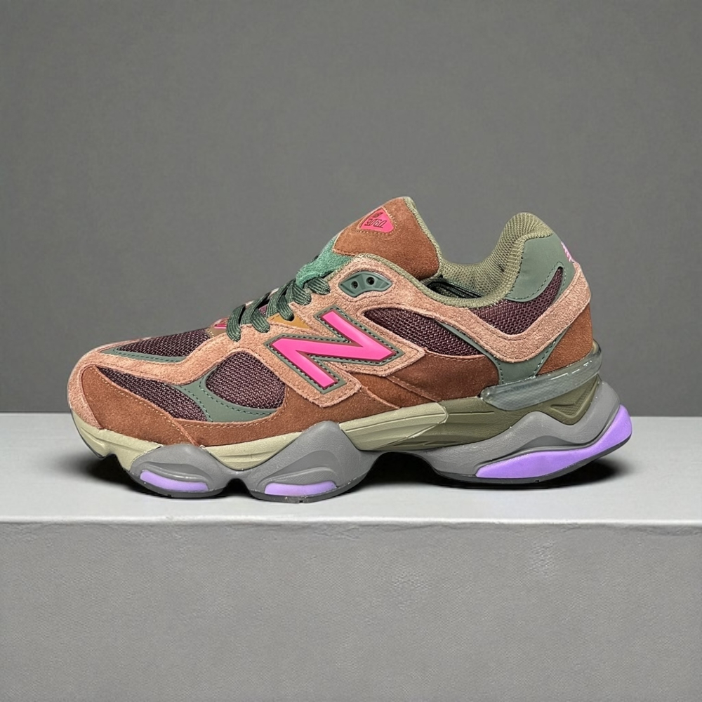 New Balance 9060 • Rich Oak Burgundy