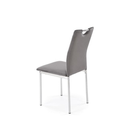 Стул HALMAR K578 серый/хром