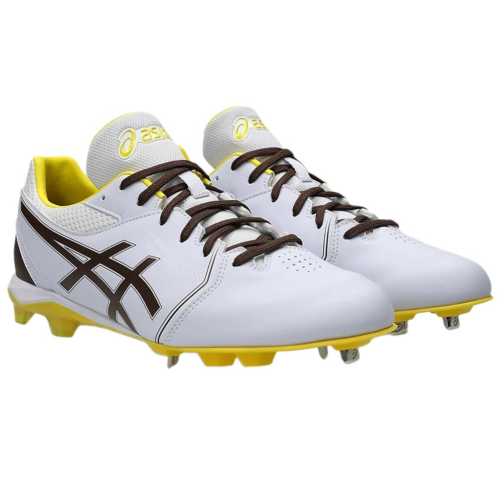 ASICS NEOCONNECT Training Scenario Baseball Shoes Men"s White Brown