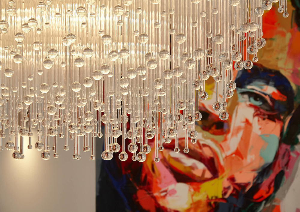 Люстра копия Aqua Droplets round