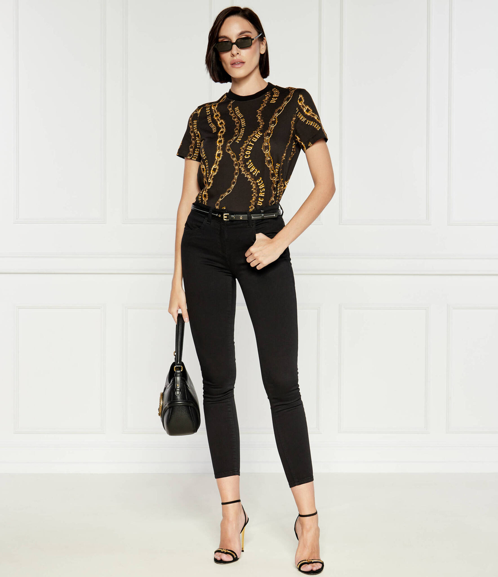 Футболка Versace Jeans Couture - черный(77HAH613JS365)