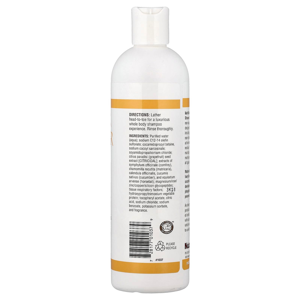 NutriBiotic, Супер гель для душа, без мыла, свежие фрукты, 355 мл (12 жидк. унц.)