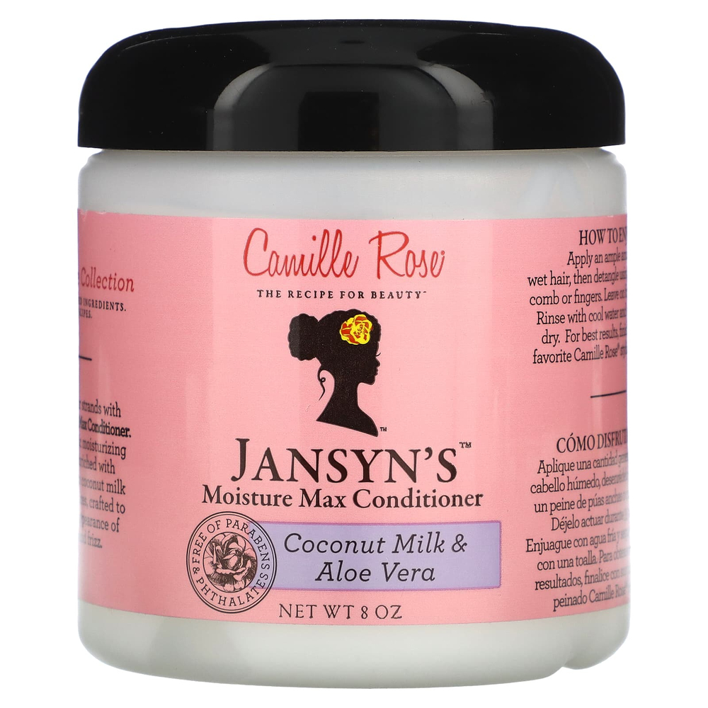 Camille Rose, Chansyn's Moisture Max, кондиционер, кокосовое молоко и алоэ вера, 240 мл (8 унций)