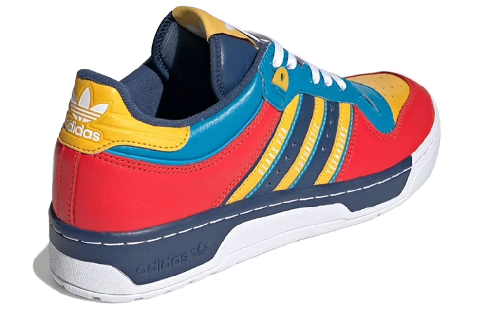 Rivalry Human Made x Rivalry Adidas Originals Low "Scarlet Aqua"