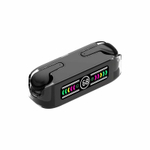 Наушники беспроводные KM12, Bluetooth 5.0, складные, сенсорное управление,чёрные