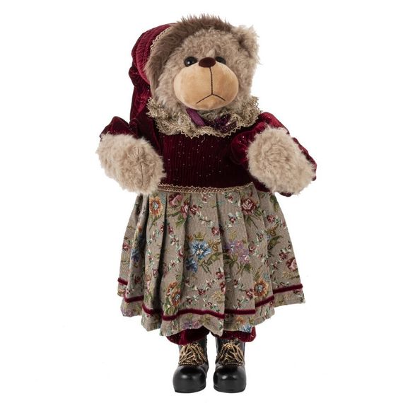Игрушка набивная "Медведь" 812810, L25 W20 H49 см