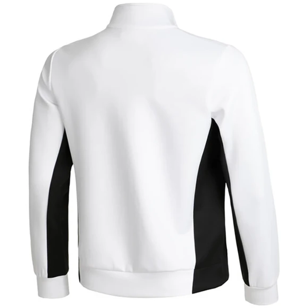 Мужская теннисная толстовка Lotto Squadra III Jacket - bright white