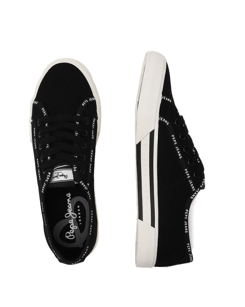 Кеды BRADY RIB W Pepe Jeans London - черный(PLS31437)