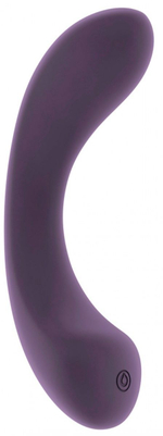 Фиолетовый гнущийся вибратор Olivia - 15,6 см. (Цвет: фиолетовый)