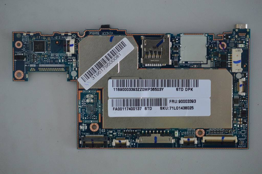 Материнская плата для планшета Lenovo MIIX 10 VIXJ0 MB W8S SSD-64G Wifi (90003393), оригинал