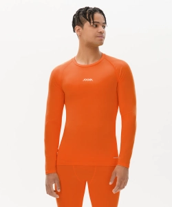 Футболка компрессионная с длинным рукавом Jogel CAMP 2 PerFormDRY Baselayer LS Tee, оранжевый D2