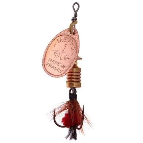 Блесна вращ. Mepps AGLIA MOUCHE, 1, Copper/Red fly