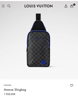 Сумка-слинг Louis Vuitton Avenue