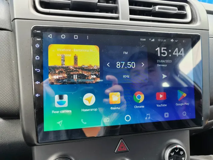 Магнитола для Hyundai Creta 2 2021-2022, Solaris HC 2024+ - Vaycar VA23-1407 на Android 13, Быстрая, 4G SIM-слот