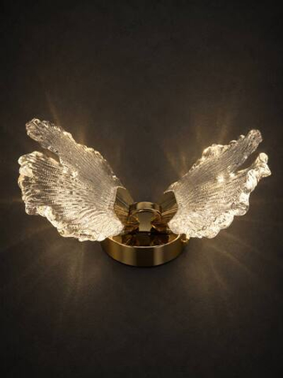 Бра настенное Lanbos Butterfly, LED 6 Вт, 3 кв м, золото