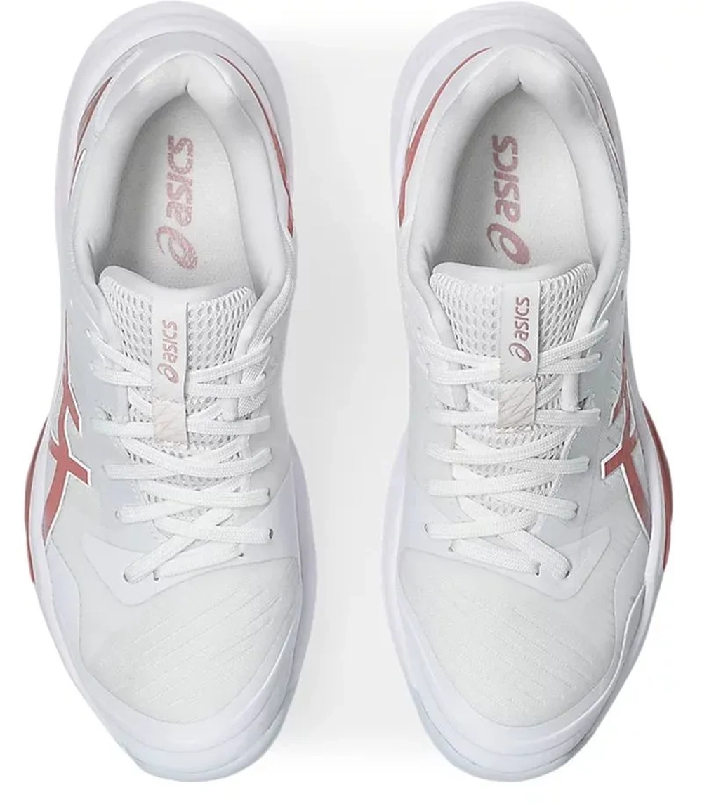 Женские кроссовки для бадминтона/сквоша Asics Sky Elite FF 3 - white/morganite