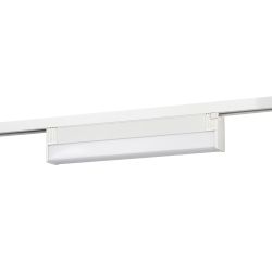 Трековый светильник однофазный ЭРА TR53-1840 WH светодиодный 18W 4000K Белый | Однофазные светильники LED