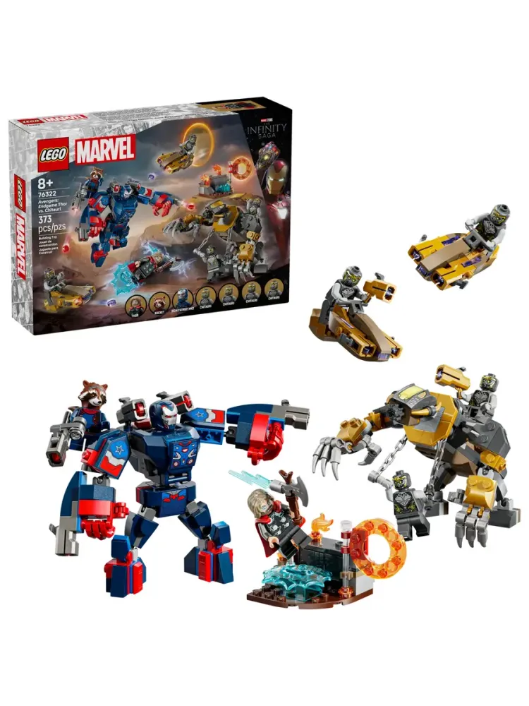 Конструктор Marvel 76322 Мстители: Финал. Тор против Читаури