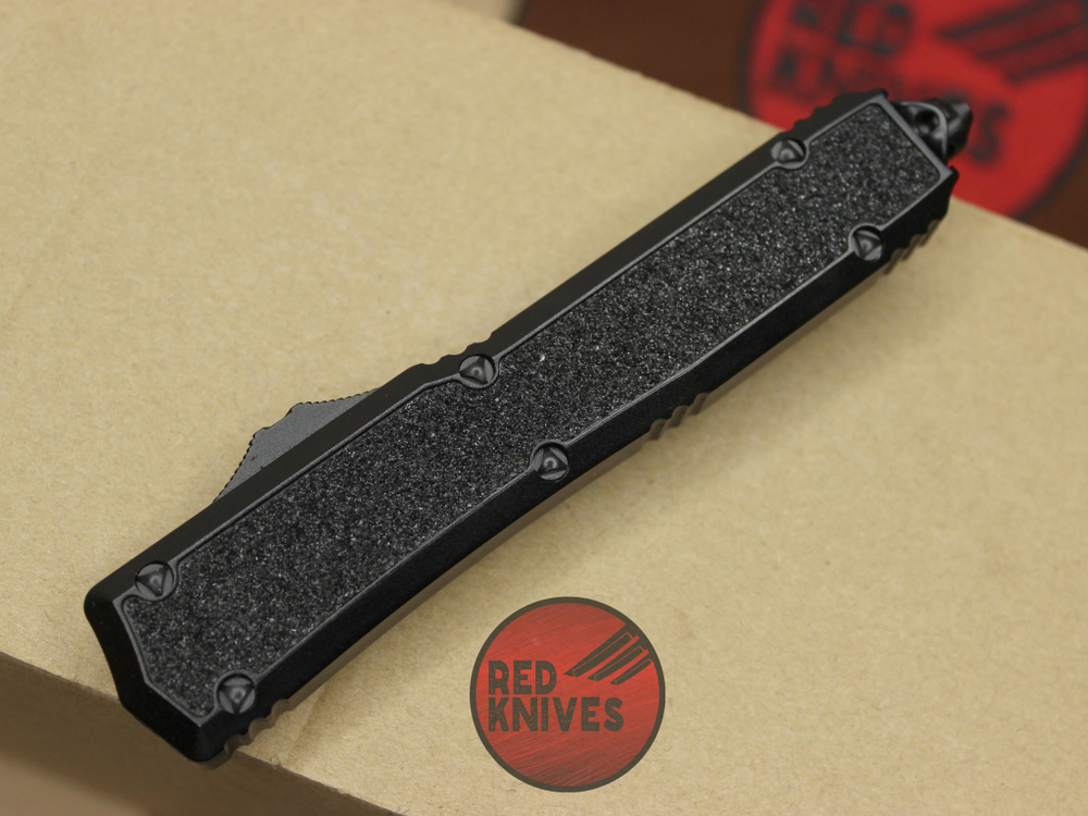 Нож Microtech Makora T/E -черная рукоять , темный клинок