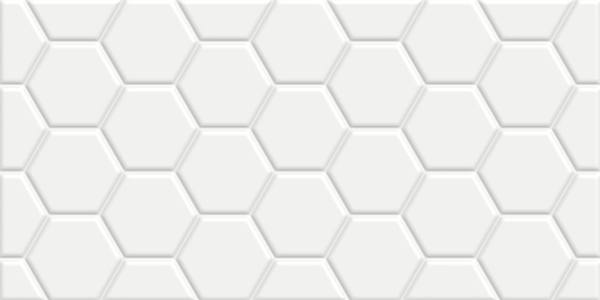 Эдельвейс Гексагон белый / Edelweiss Hexagon White WT36EDW15 Плитка настенная 300*600*9 (10 шт в уп/57,6 м в пал)