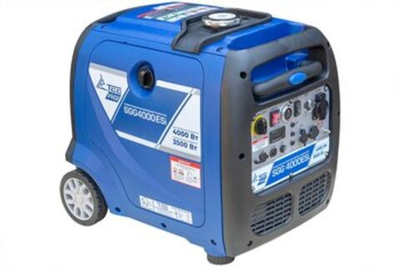 Бензиновый генератор ТСС SGG 4000ESI, 3.5 кВт, 220 В, инверторный, в кожухе
