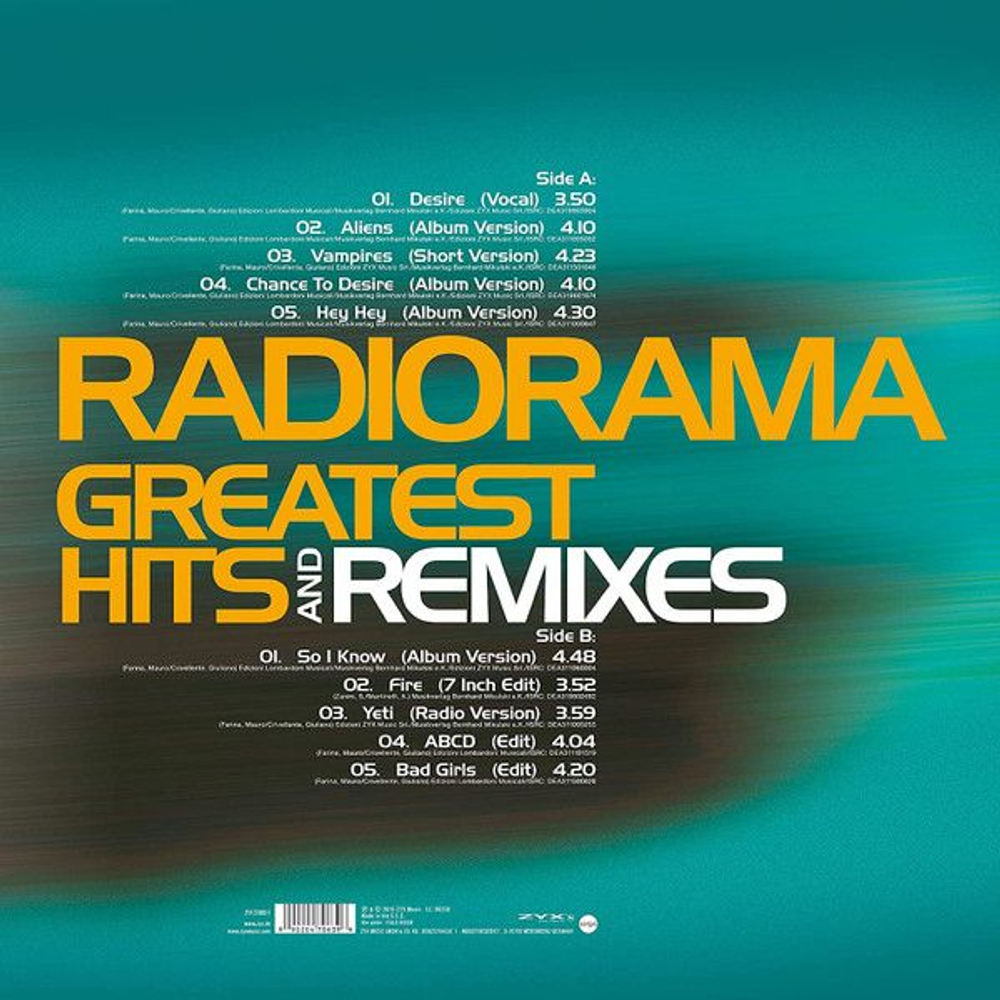 Radiorama — Greatest Hits & Remixes (LP)