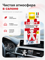 Mr&Mrs Fragrance Аромакарточка для автомобиля/ DR.CESARE CARD/ белый/ PURE AIR/ Чистый воздух