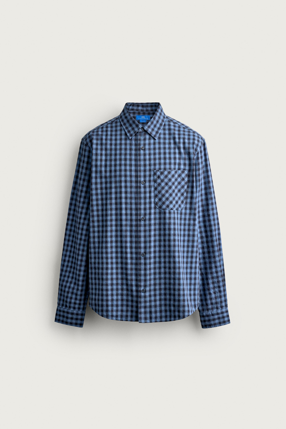 РУБАШКА В КЛЕТКУ TWILL X AARON LEVINE X ZARA — ZARA