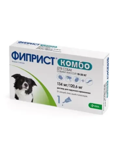 ФИПРИСТ Комбо для собак 10-20кг, 1,34мл