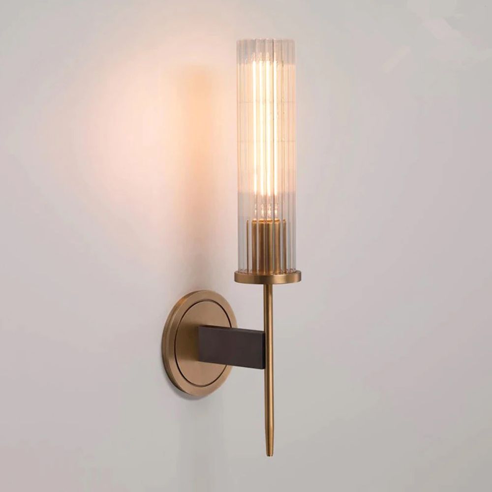 Настенный светильник Alouette 1 brass