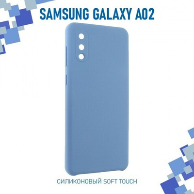 Панель для Samsung Galaxy A02 4G, SoftTouch, 007002 Коралловый