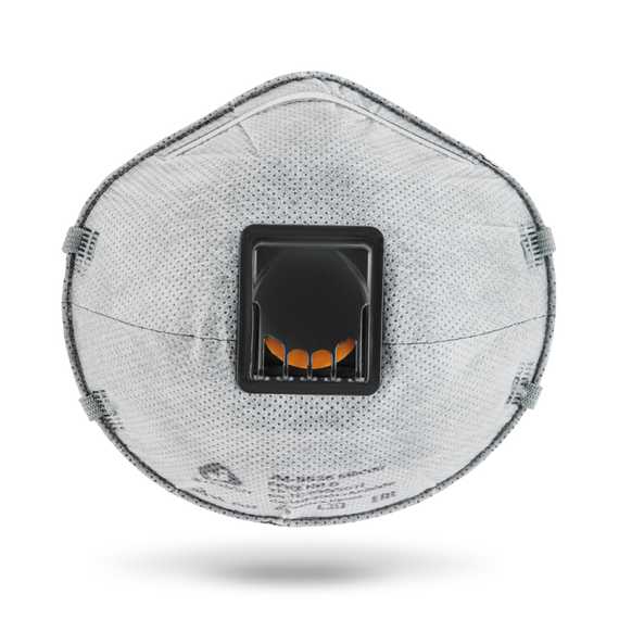 Респиратор Jeta Safety JM-8626, FFP2, с клапаном, с угольным слоем, чашеобразная