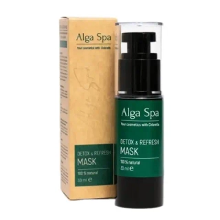Маска Alga Spa высококонцентрированная ДЕТОКС и ОБНОВЛЕНИЕ с метаболитами "DETOX&REFRESH MASK", 30мл
