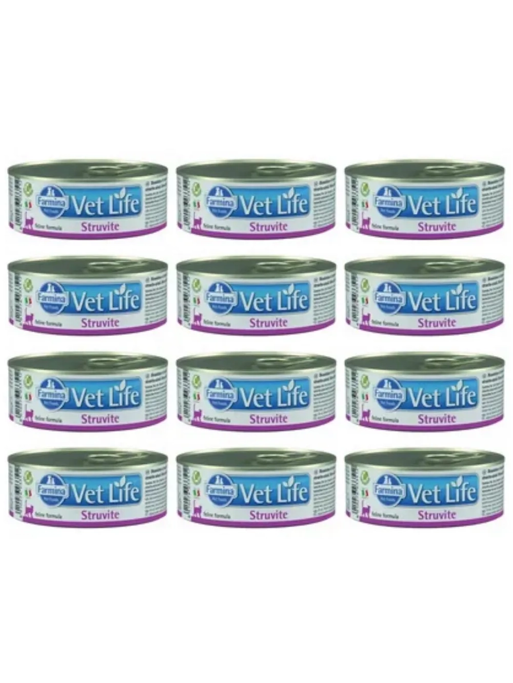 Vet Life Struvite Консервы для кошек 85г*12шт