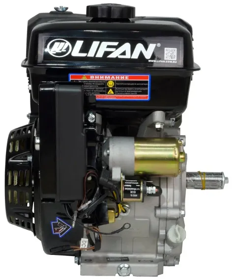 Двигатель бензиновый "LIFAN" 177FD (9 л.с., эл стартер, катушка 3А)