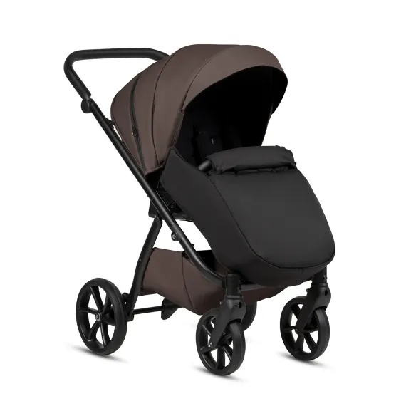 Коляска 2 в 1 Tutis Uno 6+ Leather Cioccolata
