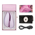 Сиреневый бесконтактный клиторальный стимулятор 10,4см Womanizer Liberty Clitoral Stimulator Lilac WZ11HC0200